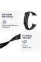 [Pack of 3] Silicone Strap For Xiaomi Mi Band 8 (Pink/Beige/Blue) - 5