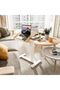 ETHU Height-Adjustable Rolling Laptop Desk, Multifunctional Overbed Table with Tilting Desktop and R - 4