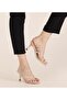 Byk Gold Stone Detailled Heel Slippers - 3