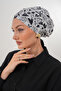 Patterned Hijab Bonnet Daily Use Sports Bonnet Practical Shawl Scarf - 5