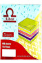 RAHALIFE Neon Sticky Notes | 400 Sheets | 75x75mm | Bright Colors for Home & Office