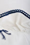 Serena Bow Embroidered Cotton Satin Double 6 Piece Duvet Cover Set - 2