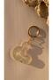 Transparent Color and Glitter Mickey Mouse Keychain Gold Accessory Handmade Epoxy Gift