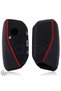 Bmw Compatible I7, I5, I4, Ix, X1, X5, X6, X7, Xm, 2, 3, 4, 5, 7 Series, G07, F98, G70, G09 Silicone Patterned Key Case (Red) - 3