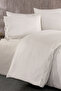 Puerta Floral Embroidered 100% Cotton Double 6-Piece Duvet Cover Set