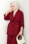 Harpe Jacket Pants Double Suit 1567 - Claret Red - 2