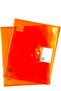 RAHALIFE Envelope Button Bag | Foolscap Size | 200 Micron | 4 Pcs | Assorted Colors | Secure Files - 2