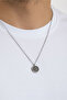 55 cm Steel Men's Necklace with Rudder Detail - 4