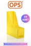 Mg 101 A4 Disassembled 24-Piece Plastic Vertical Magazine Folder Archive Box Organizer Storage Storage