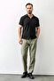 Men's Adjustable Waist Pocket Jogger Pants Khaki - 5060 - 6