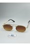 Miux V6 Coffee Sunglasses Oval Gold Frame 50-16-142 Ekartman