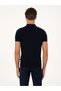 Navy Blue Slim Fit Polo Neck Knitwear T-Shirt 50300833-Vr033 - 5