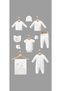 Bebi̇tof Cute Balloon Set of 10 Hospital Release (Newborn) 2025