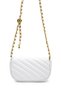 Lock Detailed Faux Leather Women's Crossbody Bag Sheldon White - 6