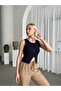 Buttoned Cut Out Knitwear Vest - 4