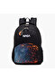 St.Right 18-inch Nasa Applique Backpack with Adjustable Straps and Zip Closure-30x20x45 cms