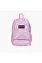 Floral Print Backpack with Adjustable Straps and Zip Closure - 76.2x38x33 cms