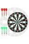 Luxury Premium Professional Double Sided Dart Set Board and Metal Tip Arrow Team Special Entertainment Set - 5