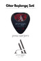 Guitar Starter Set |   Auger Converter, Kapo, 3 Pcs Picks, Carrying Case, Pick Charger - 6