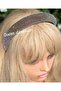 Luxury Wide Bombshell Hologram Crystal Stone Plated Glitter Crown Special Occasion Crown Brown