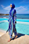 Colorful Silky Kimono – Soft, Light Pareo P2503-2 - 4
