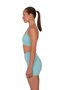 Women's Short Biker Leggings Mint Green - C518 - 4