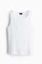 Slim Fit Ribbed vest top