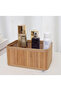 Set of 3 Bamboo Woven Storage Baskets - Cosmetics - Toys - Snacks - 6