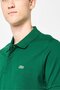 Men Classec Fit Embroidered Logo Short Sleeves Polo Shirt, Green - 3