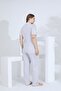 Angelique Bamboo Short Sleeve Front Button Women's Pajamas Set 22008 - 4