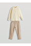 Crew Neck Boys' T-Shirt and Pants 2 Pack - 4