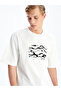 Crew Neck Printed Combed Cotton Men's T-Shirt