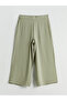 Textured Women's Capri with Elastic Waist - 5
