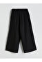 Elastic Waist Textured Women's Capri (S5) - 6