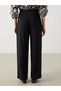 Loose Fit Wide Leg Women's Trousers - 7