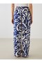 Floral Women's Trousers with Elastic Waist - 4