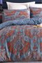 Mature Duvet Cover Set Double Hitit Navy Blue - 4