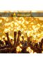 YU WELL LED String Lights 25m Warm White 300LEDs, IP44 Waterproof Pure Copper Wire, 8 Modes - 2