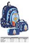 Special for Kids Girls (Navy Blue - Rocket Detailed) Triple School Bag Set - 2