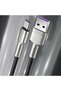USB to Type-C Data Cable 66W, 2m, Baseus Cafule - Black - 5