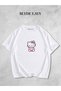 Women's Hello Kity Printed Oversize T-Shirt - 2