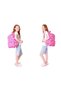Brocade Triple School Bag Set - Pink - Heart and Kaukko Printed - Girl - 4