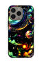 غطاء حماية لهاتف Apple iPhone 15 Pro Max نباتات زحل