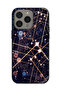 غطاء حماية لهاتف Apple iPhone 15 Pro Max بنمط منحنيات الإضاءة