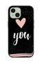 غطاء حماية لهاتف Apple iPhone 15 Plus Love You