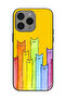 غطاء حماية لهاتف Apple iPhone 15 Pro Max بتصميم دمية قطة