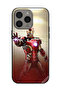 غطاء حماية لجهاز Apple iPhone 15 Pro Max Iron Man Defense