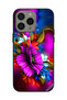 غطاء حماية لهاتف Apple iPhone 15 Pro Max HD Flowers Art