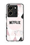 غطاء حماية لهاتف Infinix Note 30 مع خلفية Netflix