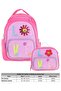 Four Compartment School Bag and Lunch Box Set - Silvery Love - Girl (L5211+L7211) - 3
